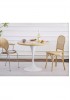 Tulip Round Dining Table Wood Top 100 Dia